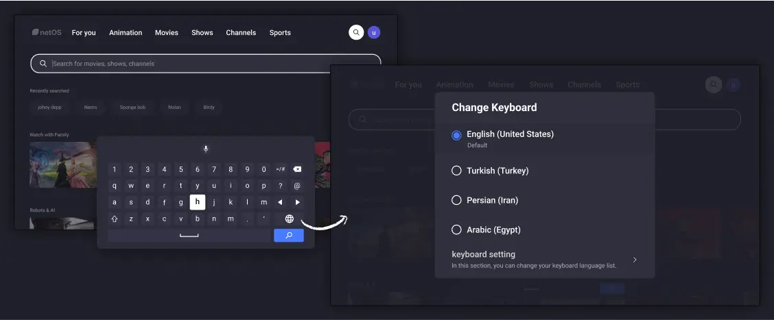 Multi-Language Keyboard